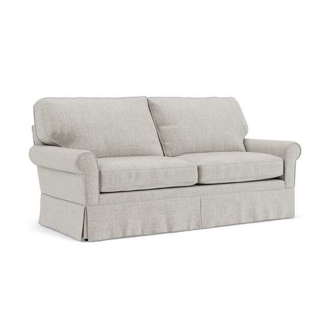 3 Seater Sofa - Grey Mist - Eco Chenille - Dawson - The Cotswold Company - image 1
