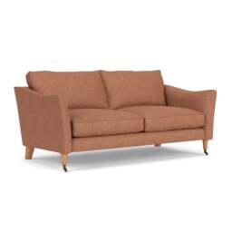 Robinson 3 Seater - Brick - Herringbone Weave - The Cotswold Company