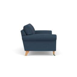 Osbourne 3 Seater - Indigo - House Linen Mix - The Cotswold Company - thumbnail 3