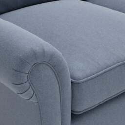 Osbourne 3 Seater - Indigo - House Linen Mix - The Cotswold Company - thumbnail 5