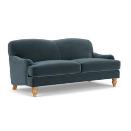 3 Seater Sofa - Night Sky - Matt Velvet - Ashbee - The Cotswold Company - thumbnail 1