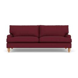 4 Seater Sofa - Rosehip - House Linen Mix - Morris - The Cotswold Company - thumbnail 2