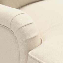 Chaise Large Left Hand - Cream - House Weave - Morris - The Cotswold Company - thumbnail 4