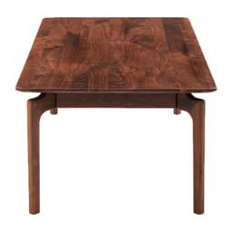 Halford Walnut Rectangular Coffee Table - The Cotswold Company - thumbnail 5
