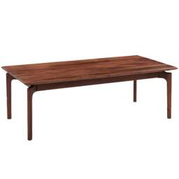 Halford Walnut Rectangular Coffee Table - The Cotswold Company - thumbnail 3
