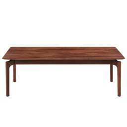 Halford Walnut Rectangular Coffee Table - The Cotswold Company - thumbnail 4