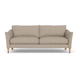 4 Seater Sofa - Natural - Herringbone Weave - Robinson - The Cotswold Company - thumbnail 2