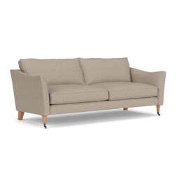 4 Seater Sofa - Natural - Herringbone Weave - Robinson - The Cotswold Company