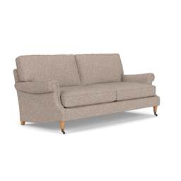 Taylor High Back 4 Seater - Natural Mix - Textured Weave - The Cotswold Company