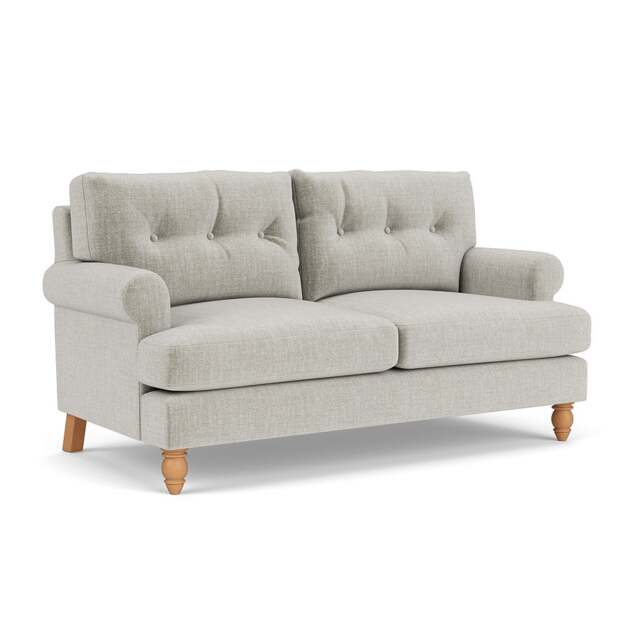 Large 2 Seater Sofa - Grey Mist - Eco Chenille - Talbot - The Cotswold Company - image 1