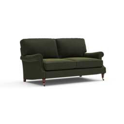 3 Seater Sofa - Forest Green - Matt Velvet - Taylor High Back - The Cotswold Company - thumbnail 5