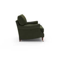 3 Seater Sofa - Forest Green - Matt Velvet - Taylor High Back - The Cotswold Company - thumbnail 7