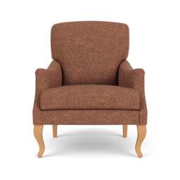Elsie Armchair - Brick Marl - Aquaclean Oxford - The Cotswold Company - thumbnail 2