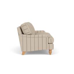 3 Seater Sofa - Charcoal - Compton Stripe - Morris - The Cotswold Company - thumbnail 3