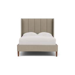 Double Classic Bedstead - Dove Grey - House Linen Mix - Parker - The Cotswold Company - thumbnail 2