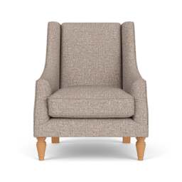 Armchair - Natural Mix - Textured Weave - Annie - The Cotswold Company - thumbnail 2