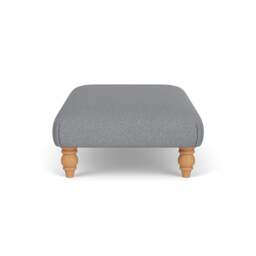 Foot Stool - Blue Marl - House Weave - Clara - The Cotswold Company - thumbnail 3