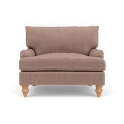Morris Love Seat - Dusky Rose - Eco Chenille - The Cotswold Company - thumbnail 2