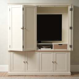 Hideaway Media Unit - Chester Classic Cream - The Cotswold Company - thumbnail 5