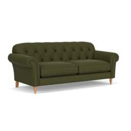 4 Seater Sofa - Forest Green - House Linen Mix - Chapman - The Cotswold Company