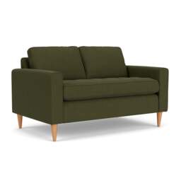 2 Seater Sofa - Forest Green - House Linen Mix - Saxon - The Cotswold Company - thumbnail 1