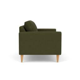 2 Seater Sofa - Forest Green - House Linen Mix - Saxon - The Cotswold Company - thumbnail 3