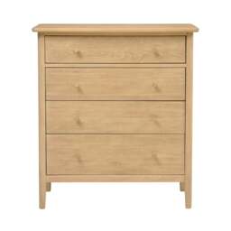 Berkeley Nordic Oak 4 Drawer Chest - The Cotswold Company - thumbnail 4