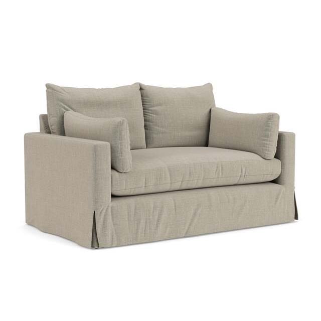 2 Seater Sofa - Natural - Eco Chenille - Ashton - The Cotswold Company - image 1