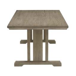 Notgrove Weathered Oak Open Coffee Table - The Cotswold Company - thumbnail 5