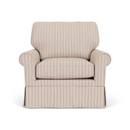 Dawson Armchair - Flax - Kingham Stripe - The Cotswold Company - thumbnail 2