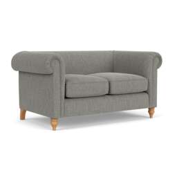 Rayner 2 Seater - Grey Marl - Rustic Weave - The Cotswold Company