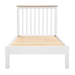 Chester Pure White Chester Pure White Single Bed, Mattress and Bedside Table Childrens Bedroom Set - The Cotswold Company - thumbnail 5
