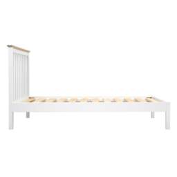 Chester Pure White Chester Pure White Single Bed, Mattress and Bedside Table Childrens Bedroom Set - The Cotswold Company - thumbnail 4