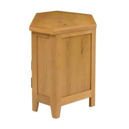 Oakland Rustic Oak Corner Tv Stand up to 55 - The Cotswold Company - thumbnail 5