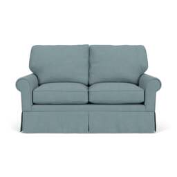 2 Seater Sofa - Sky blue - House linen mix - Dawson - The Cotswold Company - thumbnail 2