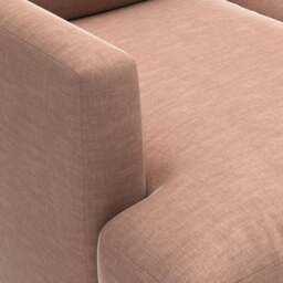 Jackson Chaise Extra Large Left Hand - Dusky Rose - Eco Chenille - The Cotswold Company - thumbnail 4