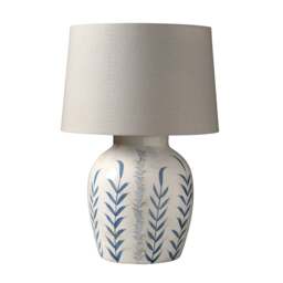 Large Table Lamp - Albion Leaf - The Cotswold Company - thumbnail 4