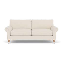 Osbourne 3 Seater - Cream - House Weave - The Cotswold Company - thumbnail 2