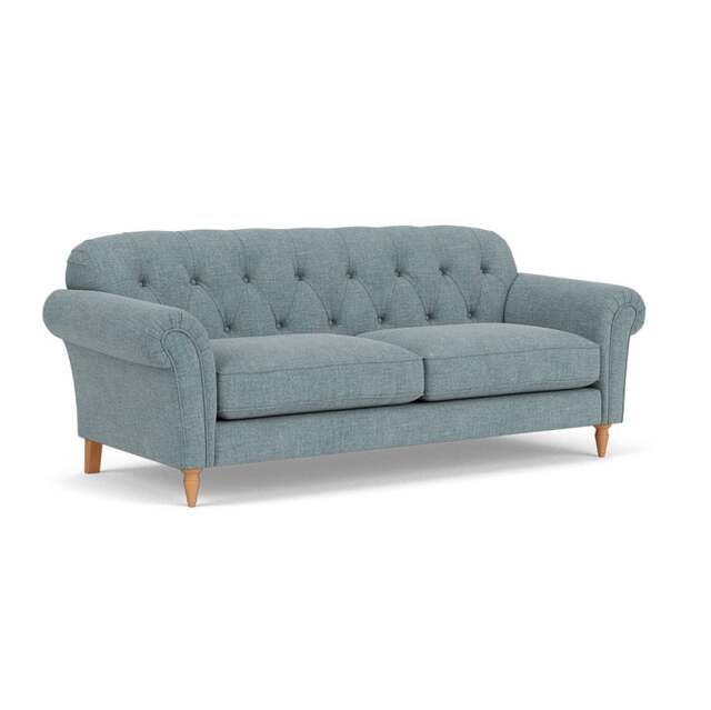 Chapman 4 Seater - Teal Marl - Rustic Weave - The Cotswold Company - image 1