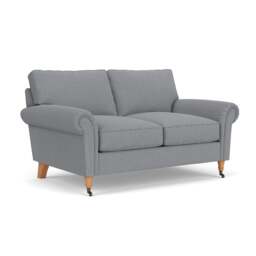 Osbourne 2 Seater - Blue Marl - House Weave - The Cotswold Company