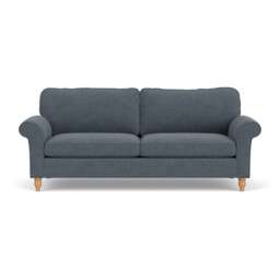 4 Seater Sofa - Indigo - Rustic Weave - Hurley - The Cotswold Company - thumbnail 2