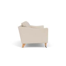 4 Seater Sofa - Lily White - House Linen Mix - Robinson - The Cotswold Company - thumbnail 3