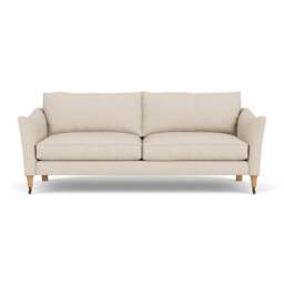 4 Seater Sofa - Lily White - House Linen Mix - Robinson - The Cotswold Company - thumbnail 2