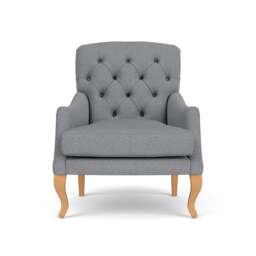 Olivia Armchair - Blue Marl - House Weave - The Cotswold Company - thumbnail 2