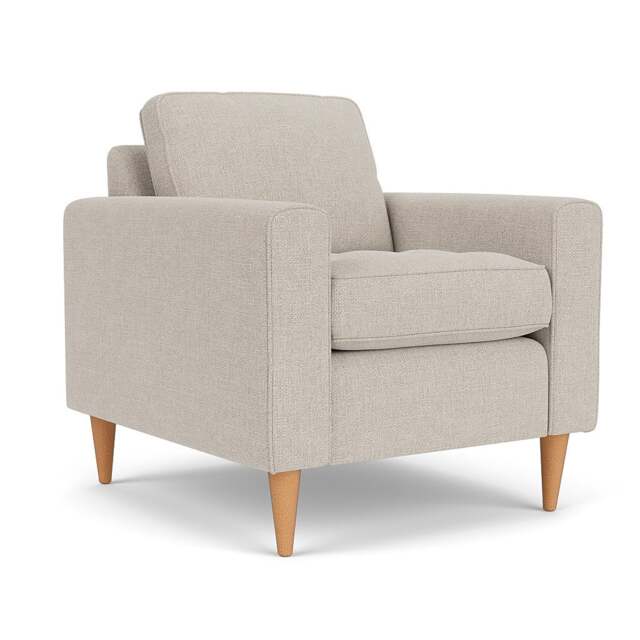 Saxon Armchair - Natural - Aquaclean Oxford - The Cotswold Company - image 1