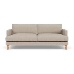 4 Seater Sofa - Natural - Luxury Italian Linen - Jackson - The Cotswold Company - thumbnail 2