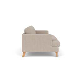 4 Seater Sofa - Natural - Luxury Italian Linen - Jackson - The Cotswold Company - thumbnail 3
