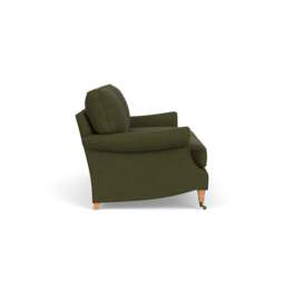 4 Seater Sofa - Forest Green - House Linen Mix - Taylor High Back - The Cotswold Company - thumbnail 3