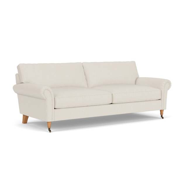 4 Seater Sofa - Natural - Broadway Stripe - Osbourne - The Cotswold Company - image 1