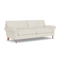 4 Seater Sofa - Natural - Broadway Stripe - Osbourne - The Cotswold Company